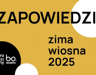 baner informujący o zapowiedziach